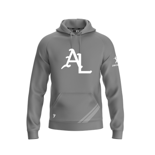 [FOLHSMGY-YXS-LOGO1] Decker Summit Hoodie (Youth XS, Gray, Logo 1)