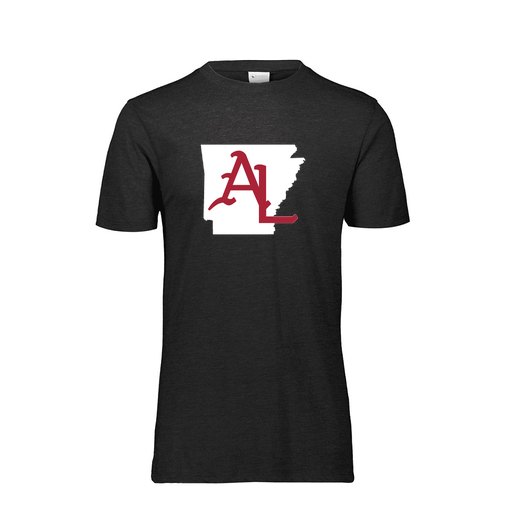 [FTSCUBBK-AS-LOGO2] Decker Men's Tri-Blend T-Shirt - Short Sleeve (Adult S, Black, Logo 2)