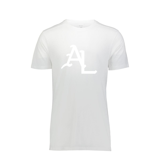 [FTSCUBWH-AS-LOGO1] Decker Men's Tri-Blend T-Shirt - Short Sleeve (Adult S, White, Logo 1)