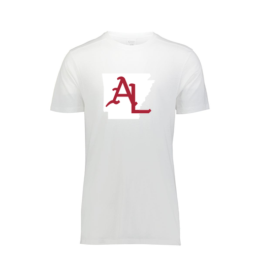 [FTSCUBWH-AS-LOGO2] Decker Men's Tri-Blend T-Shirt - Short Sleeve (Adult S, White, Logo 2)