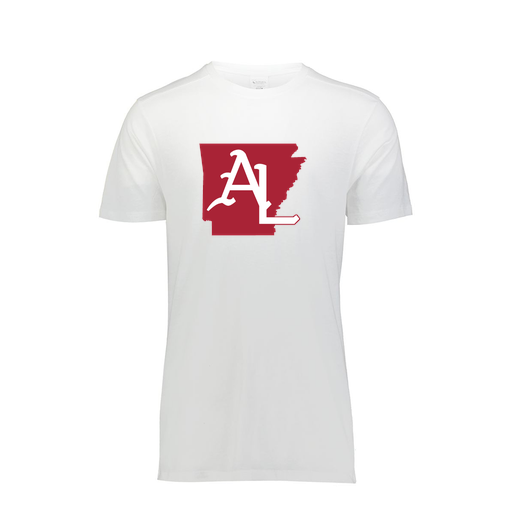 [FTSCUBWH-AS-LOGO3] Decker Men's Tri-Blend T-Shirt - Short Sleeve (Adult S, White, Logo 3)