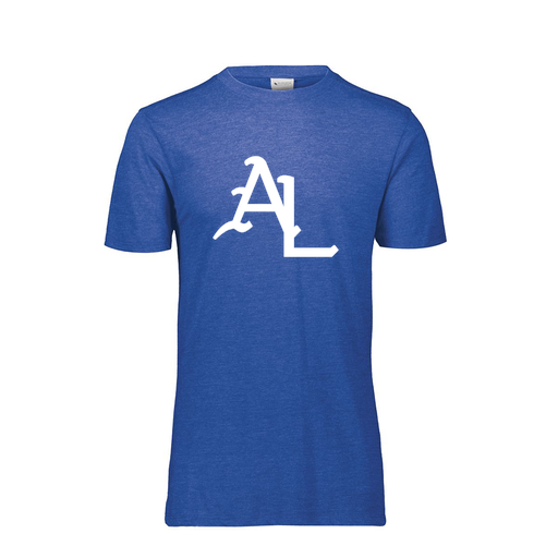 [FTSCUBNV-AS-LOGO1] Decker Men's Tri-Blend T-Shirt - Short Sleeve (Adult S, Navy, Logo 1)