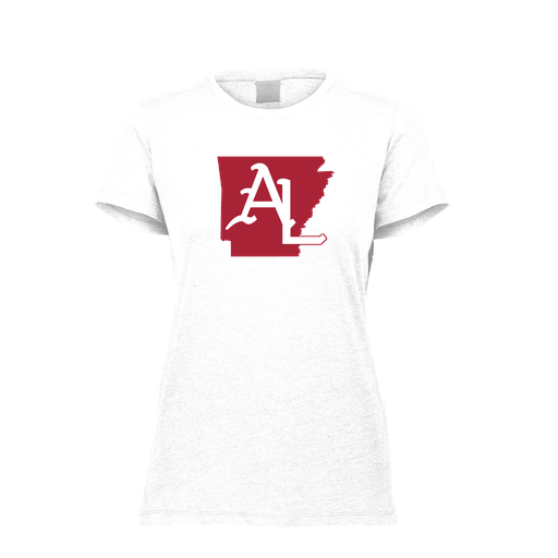 [FTSCUBWH-FAXS-LOGO3] Decker Women's Tri-Blend T-Shirt - Short Sleeve (Female Adult XS, White, Logo 3)