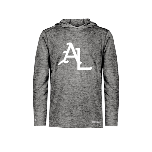 [FOLHCGBK-AS-LOGO1] Decker Men's Charge Hoodie (Adult S, Black, Logo 1)