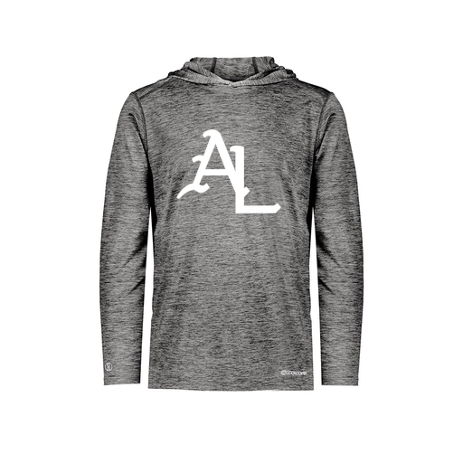 [FOLHCGBK-YS-LOGO1] Decker Youth Charge Hoodie (Youth S, Black, Logo 1)