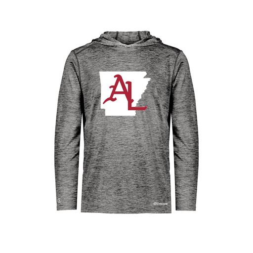 [FOLHCGBK-YS-LOGO2] Decker Youth Charge Hoodie (Youth S, Black, Logo 2)