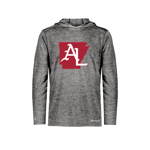 [FOLHCGBK-YS-LOGO3] Decker Youth Charge Hoodie (Youth S, Black, Logo 3)